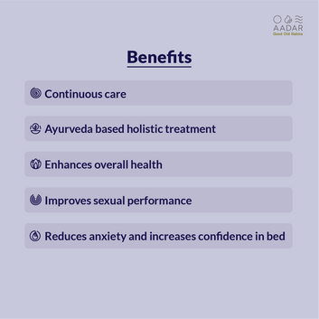 Care Plan for ED + hard erection (1 Month)