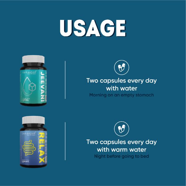 body detox combo pack <br> (2 x 60 capsules)