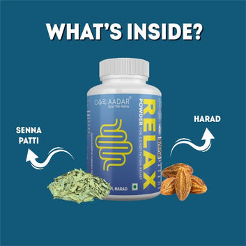 AADAR Ayurveda Re-lax Powder for Constipation Relief<br> (2 x 90 g)