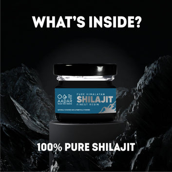 AADAR Ayurveda Pure Himalayan Shilajit - Finest Resin <br> (15 g)