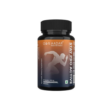 AADAR Stay Pro Active Capsule Energy Booster <br> (60 Capsules)
