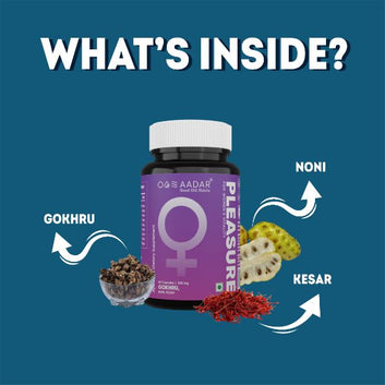 AADAR Pleasure Capsule for Women Sexual Wellness <br>(60 Capsules)