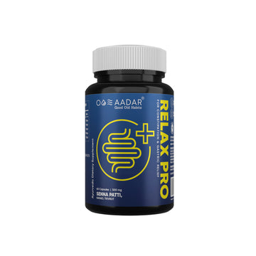AADAR Ayurveda Relax Pro Capsule (Constipation & Gastric Relief) <br> (60 Capsules)