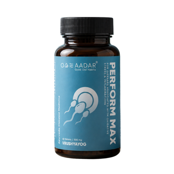 Aadar Perform Max Tablets (60 Tablets, 500mg) | Male Wellness & Vitality Support