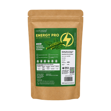 Aadar Energy Pro Moringa Drumstick Powder | Natural Fibre & Everyday Nutrition | 100 g
