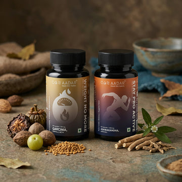 AADAR Ayurveda Active Lifestyle Combo Pack <br> (2 x 60 Capsules)
