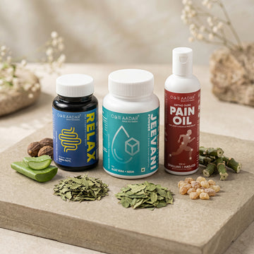 AADAR Old is Gold Combo Pack <br>  (2 x 60 Capsules + 1 x 100 ml)