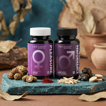 AADAR Sexual Wellness Combo Pack for Couples <br>  (2 x 60 Capsules)