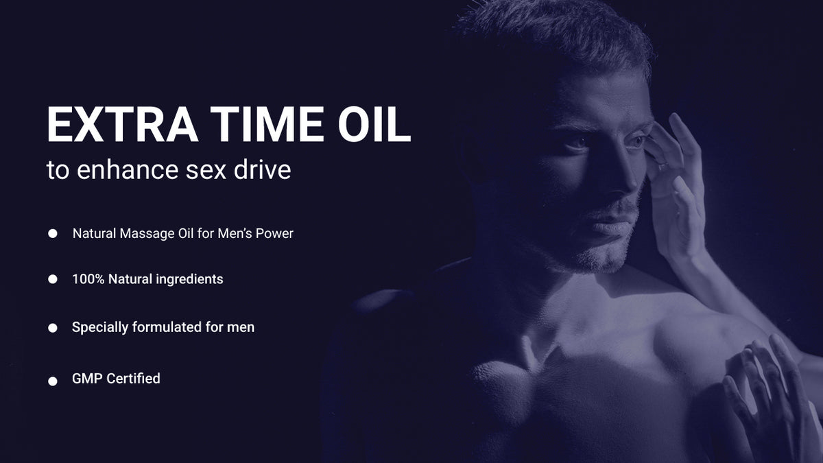 AADAR Ayurveda Extra Time Oil (30 ml) A+ Banner