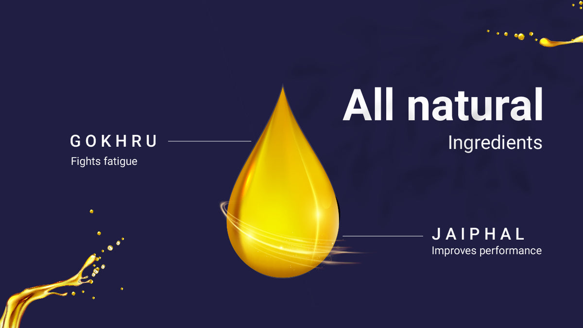 AADAR Ayurveda Extra Time Oil (30 ml) A+ Banner