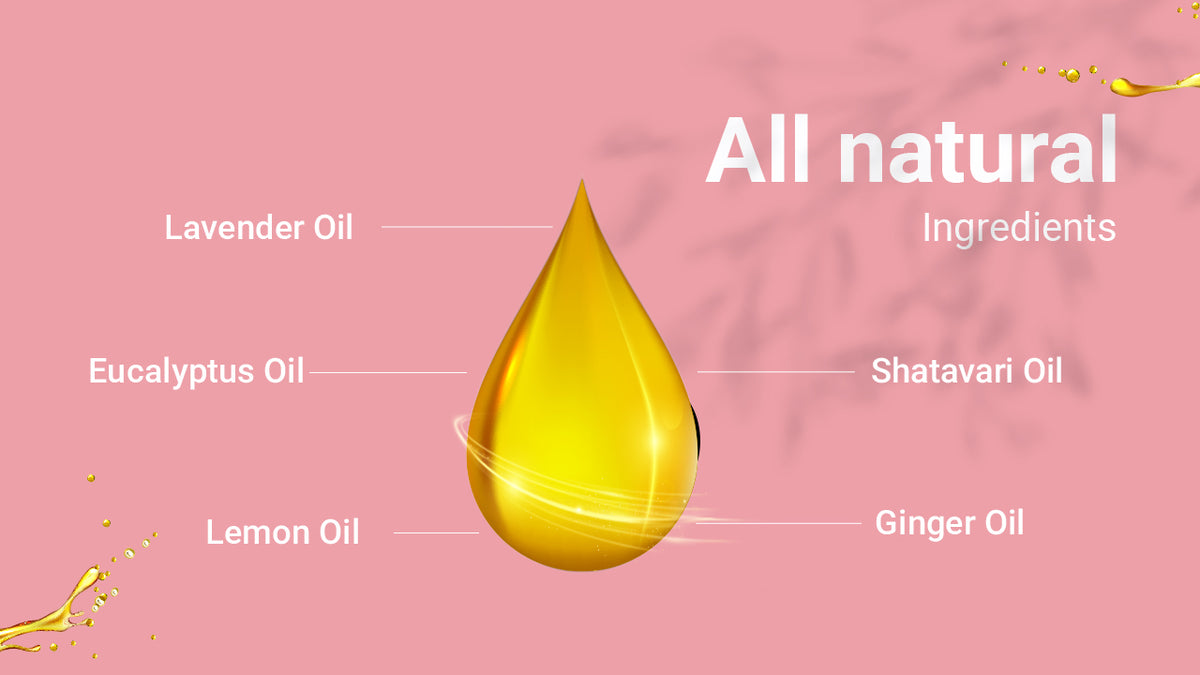 AADAR Ayurveda Good Period Roll On for Menstrual Cycle <br> (10 ml) A+ Banner