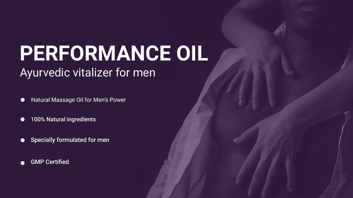 AADAR Ayurveda Performance Oil (Stamina Booster for Men) <br> (30 ml) A+ Banner