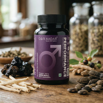 AADAR Ayurveda Performance Capsule (Ayurvedic Stamina Booster) <br>  (60 Capsules)