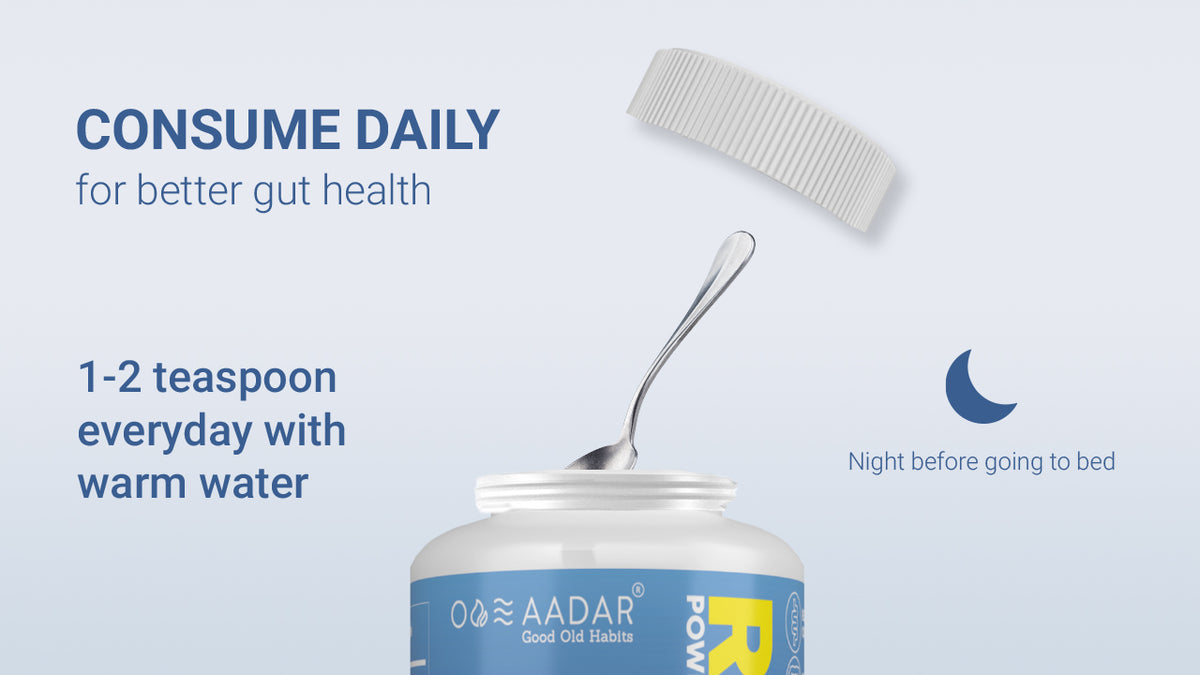 AADAR Ayurveda Re-lax Powder for Constipation Relief<br> (2 x 90 g) A+ Banner