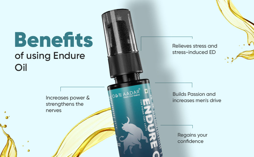 AADAR Ayurveda Endure Oil <br> (30 ml) A+ Banner