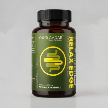 AADAR Ayurveda Relax Edge Capsule (Digestive Detox & Bowel Health) (60 Capsules)