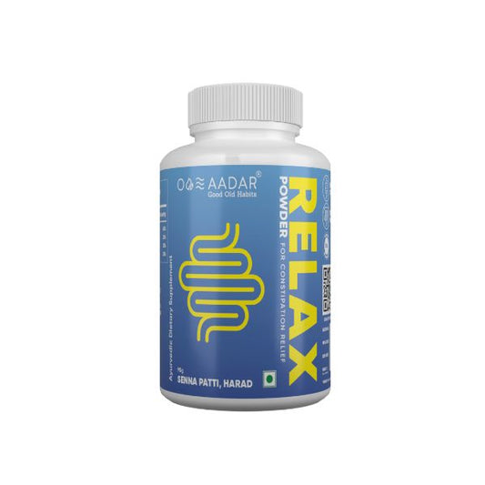 AADAR Ayurveda Re-lax Powder for Constipation Relief<br> (2 x 90 g)