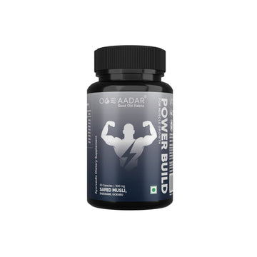 AADAR Ayurveda Power Build Capsule (Natural Muscle Builder) <br> (30 Capsules)
