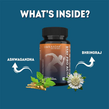AADAR Stay Pro Active Capsule Energy Booster <br> (60 Capsules)